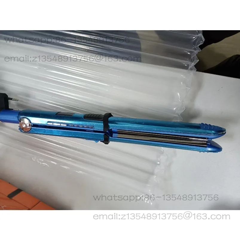 

Stainless steel multi-functional household hair straightener plate with its own lock dual-purpose