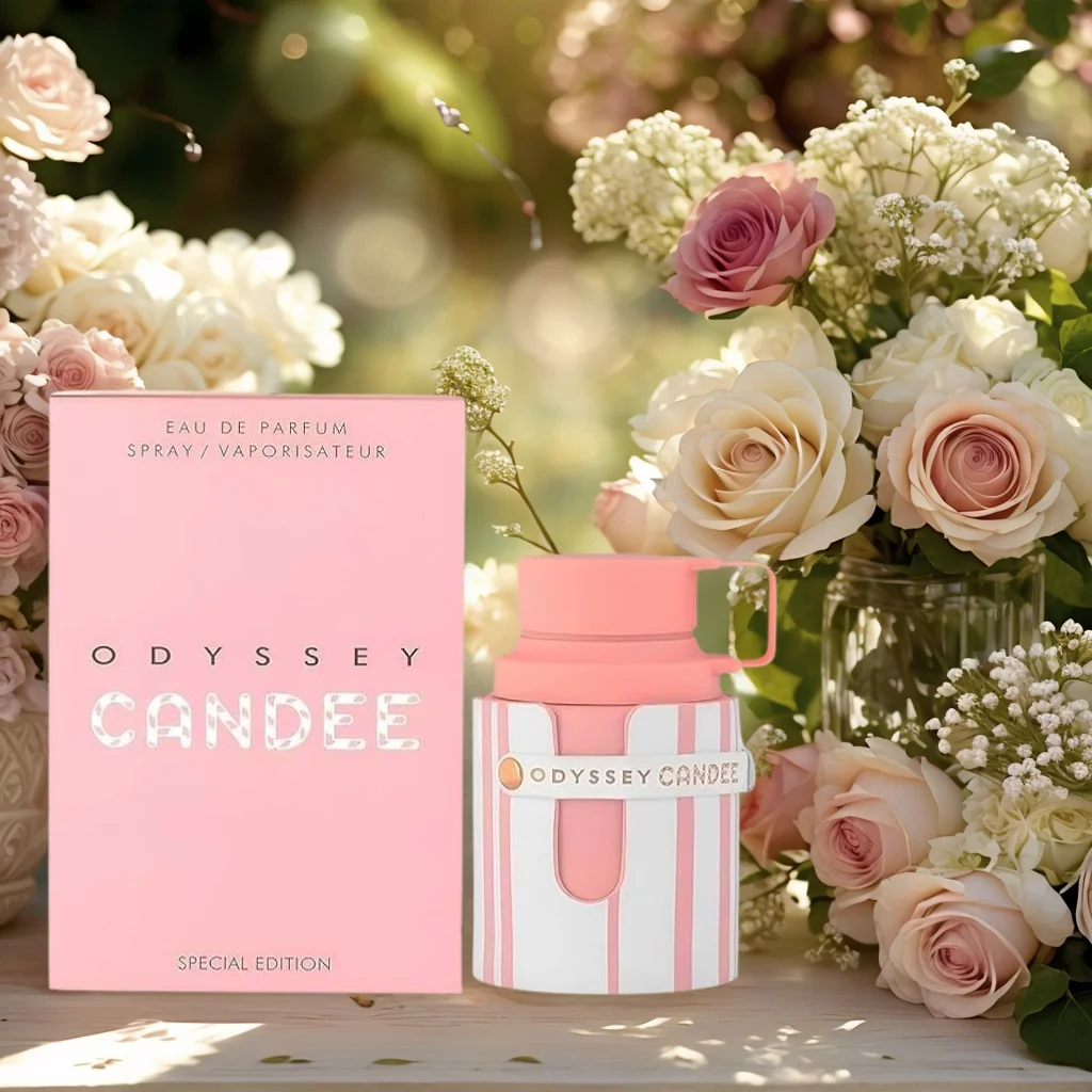 100ML Armaf Odyssey Candee Eau de Parfum | Gourmand Arabian Perfume for Women | Alluring Floral Fragrance, Long Lasting Scent