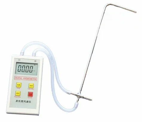 

Smart Digital Tasimeter Dw475 Multi-Range Pitot Tube Anemograph