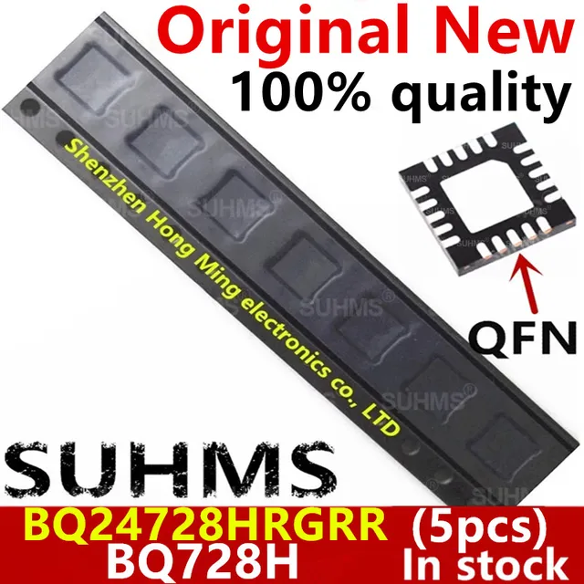 (5 sztuk) 100% nowy chipset BQ24728HRGRR BQ24728H BQ728H QFN-20