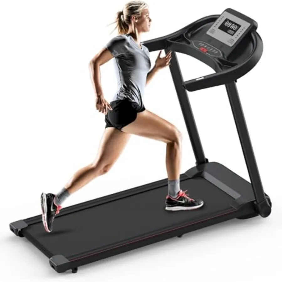 

Under Desk Treadmill 2 in 1 Folding Walking Pad with Incline for Home Office Portable Treadmill with Remote Control and Large S