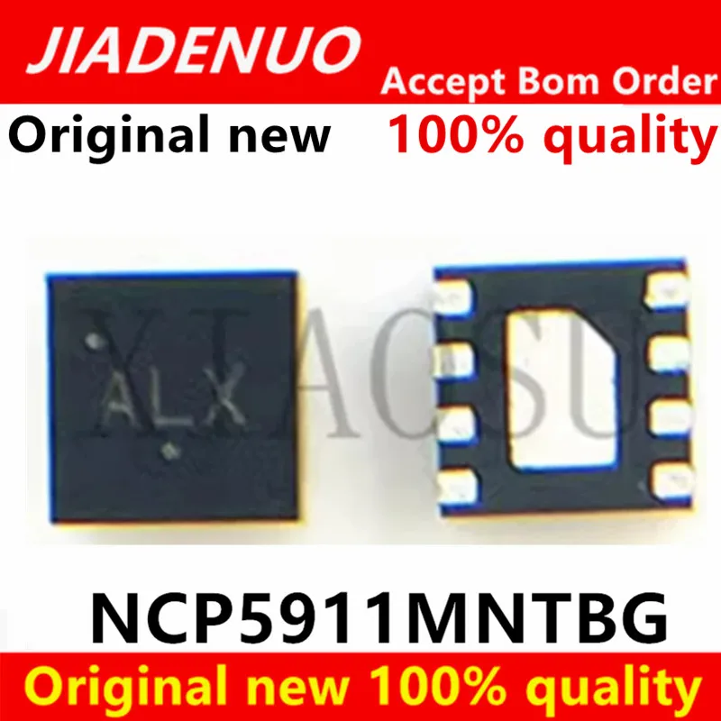 (5-10piece)100% New AL1 AL2 AL3 AL6 AL7 AL8 5911 NCP5911MNTBG  NCP5911 QFN-8 Chipset