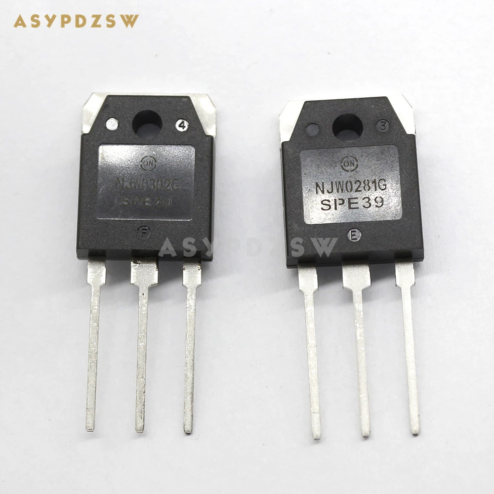 1 Pair New original ON NJW0281G/NJW0302G Audio power amplifier transistor High power output tube