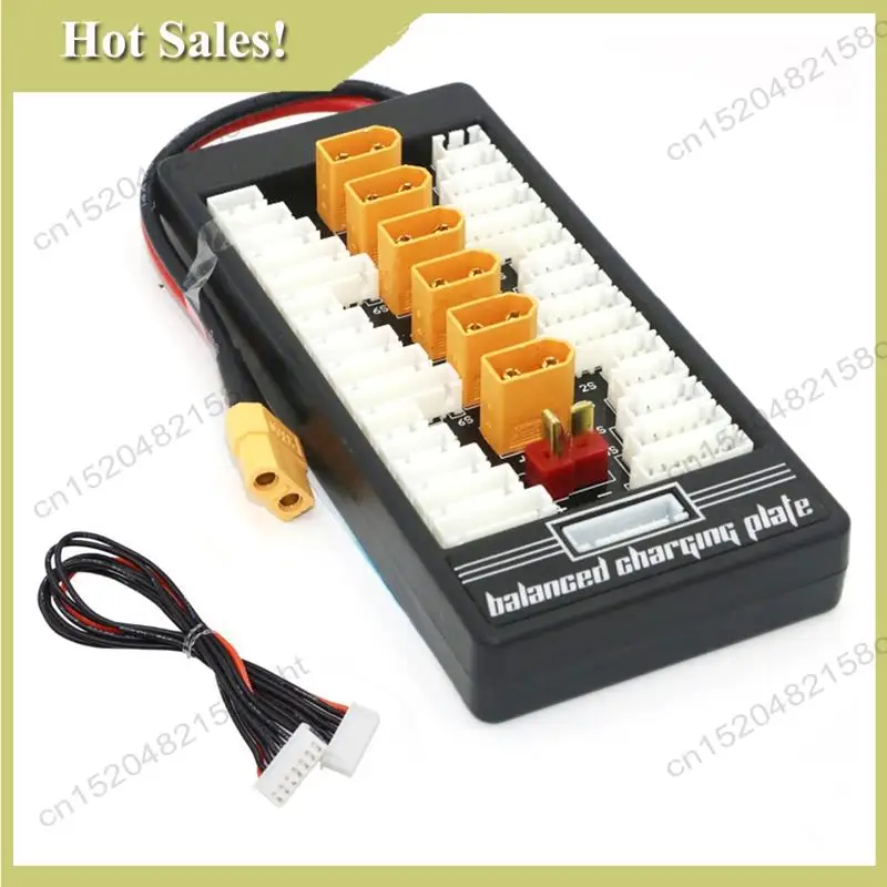 

-PQWN XT60 Parallel Charging Board Parallel Charging Plate Board For RC Battery Charger (1 Pcs)