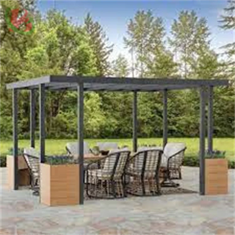 Weathering Steel Garden Arch Pergola, Modern Black Climbing Plant Trellis Rack, Outdoor Vine Flower Support Stand
