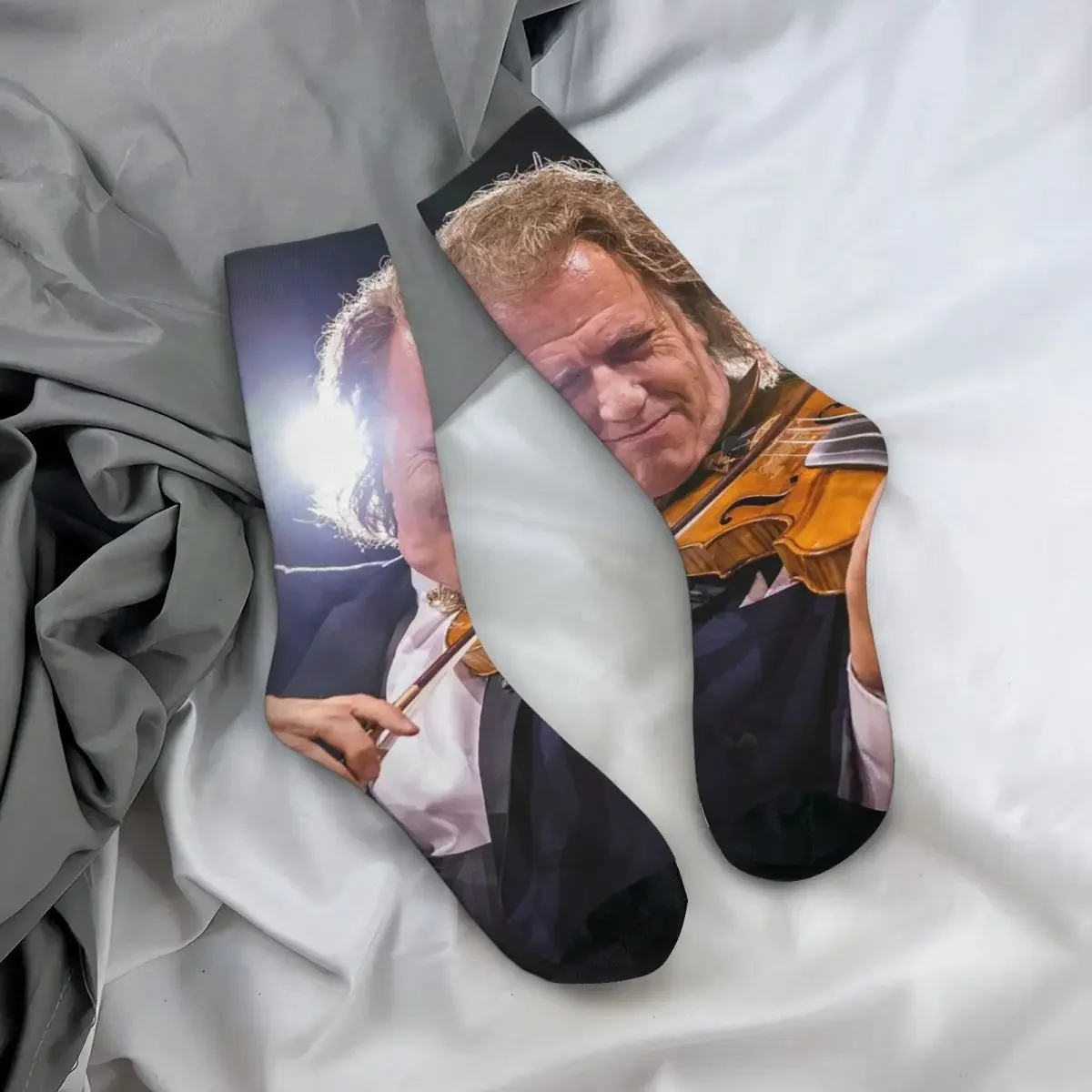 

Носки All Seasons Crew Stockings Andre Rieu Best Of Andre Rieu, повседневные длинные носки для мужчин и женщин, подарки на День святого Валентина