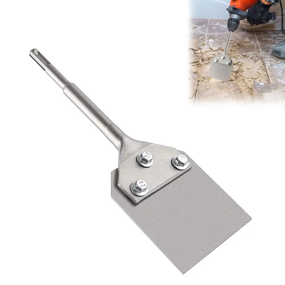 

Durable 4 Inch Floor Scraper Round Shank Removal Wall Scraper Alloy Steel Silver Rotary Hammers Parts Hammer Drills