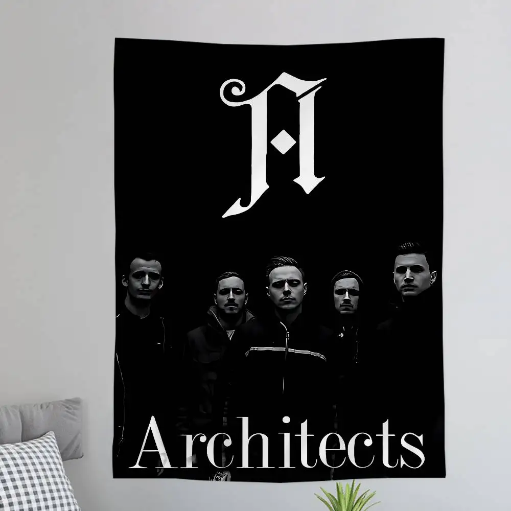 Music Band A-Architects Hanging Bohemian Tapestry Bohemian Wall Tapestries Mandala Cheap Hippie Wall Hanging