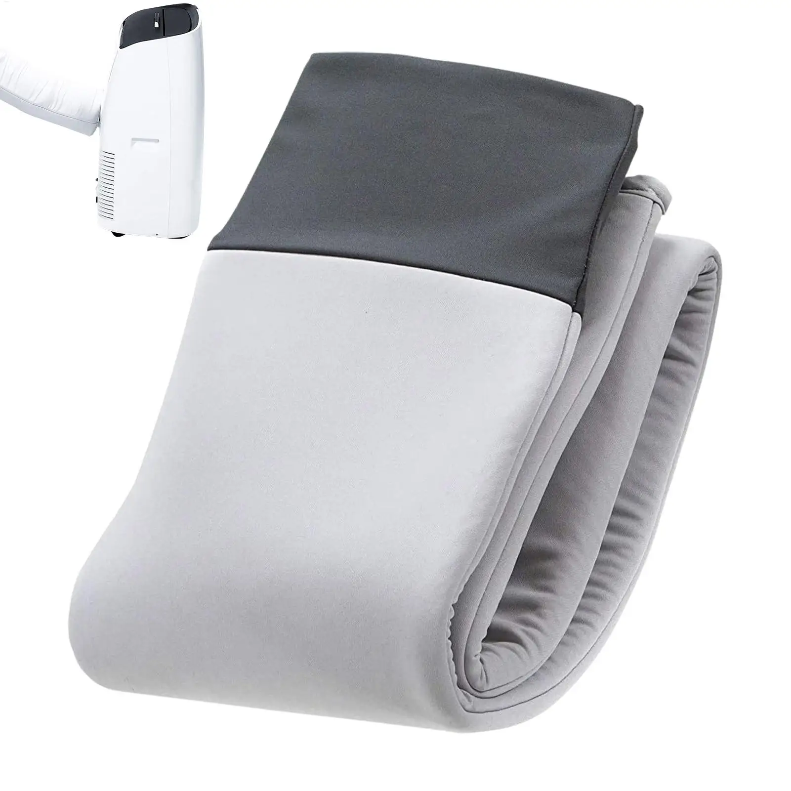 Portable AC Hose Wrap Adjustable Dust Proof Air Conditioner Hose Protector Reusable Air Conditioner Hose Sleeve