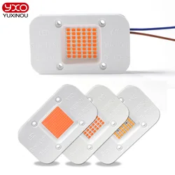 Driverless LED COB Lamp Beads AC 220V 240V 20W 30W 50W DOB Led Chip DIY Led Full Spectrum Grow Light Floodlight Bulb Spotlight