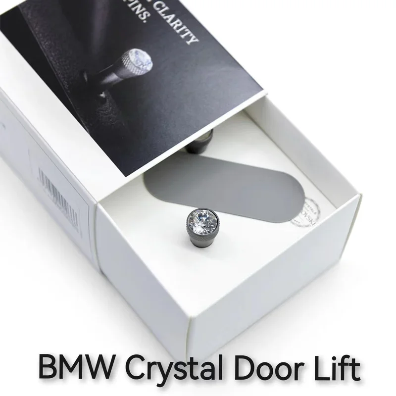 For BMW Series Mini Cooper Crystal Door Lift Cap Door Bolt Cover Button Car Interior Accessories Door Lock Decoration