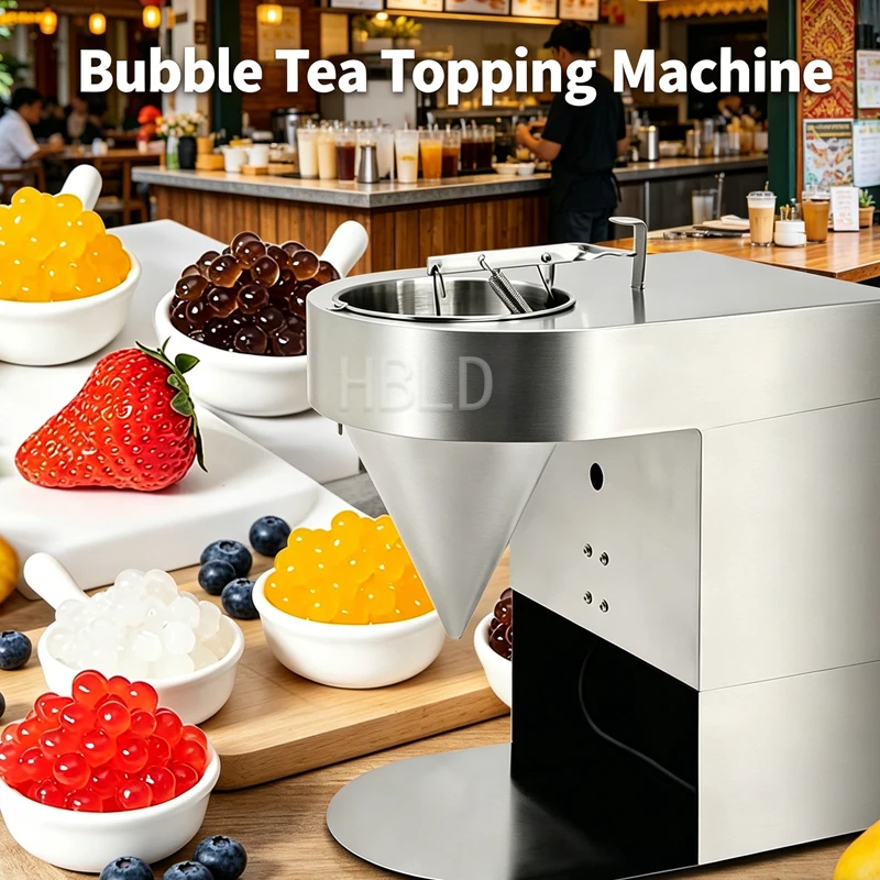 

Small Poppy Pearl Making Machine for Bubble Tea Shop Jelly Candy Forming Machine Portable Pearl Maker