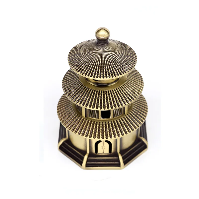 House Shape Incense Burner Holder Home Delicate Decoration Craft Incense Box Plate Burner Holder Base Indoor Decoration