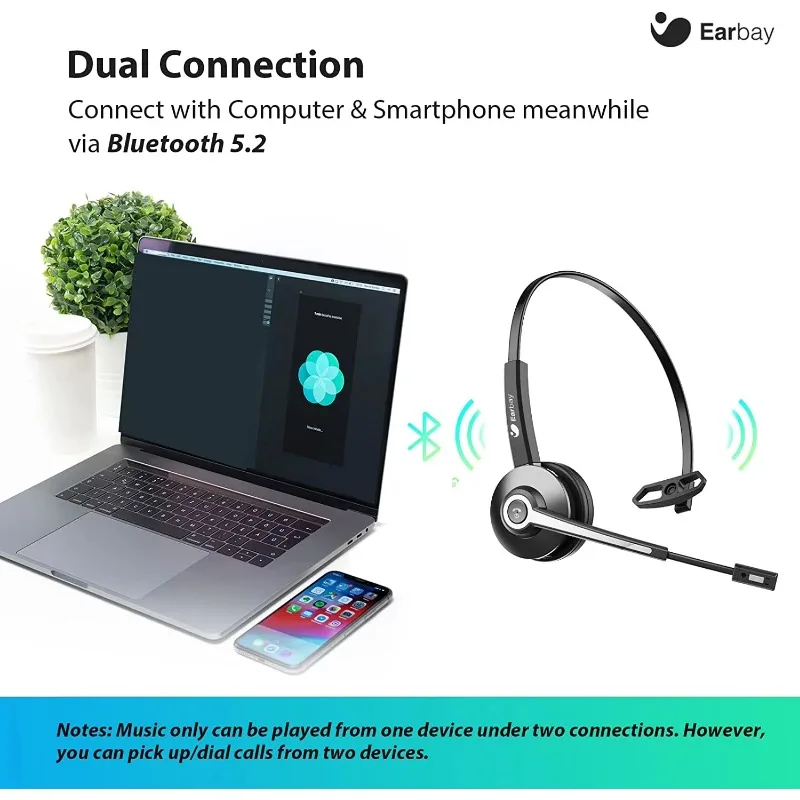 Auriculares inalámbricos con Bluetooth y Base de carga, cascos de camionero, último modelo 2024, precio al por mayor