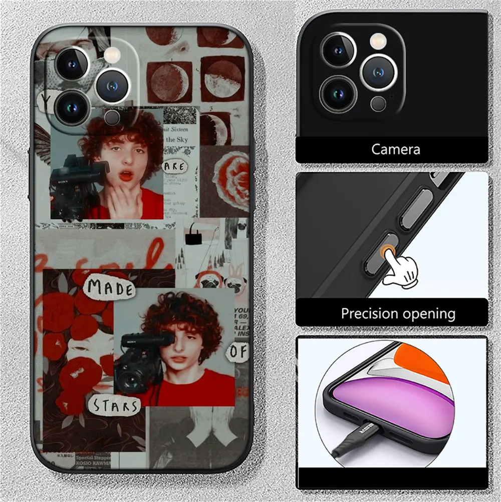 EH30 Finn Wolfhard Case for Redmi Note 8 8T 9 9S 9T 10 10T 10C 10S 11S 12 12C Pro Max