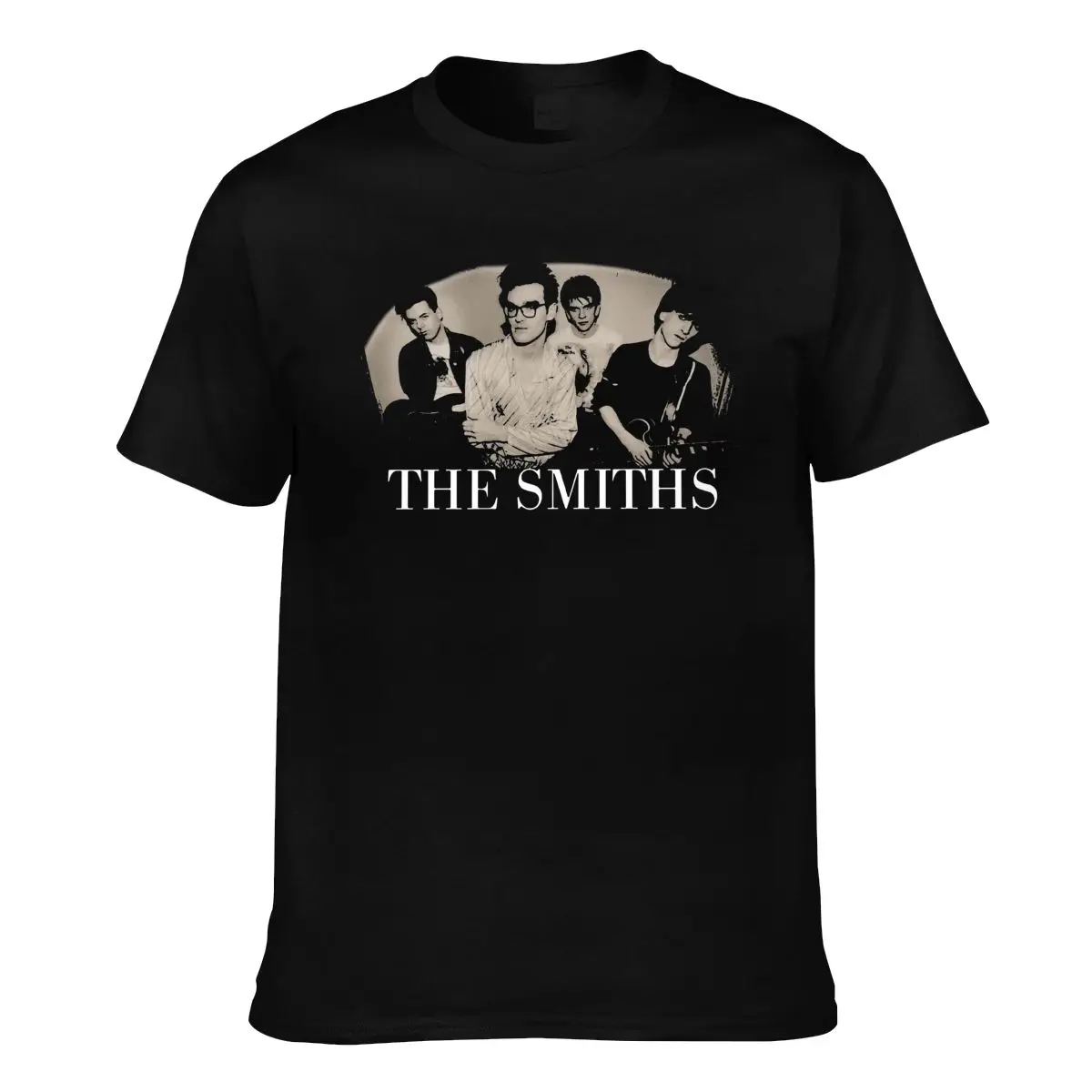 Joyce Vintage T Shirt Man the smiths music indie popular rock Classic T Shirts Short Sleeve Summer Tops