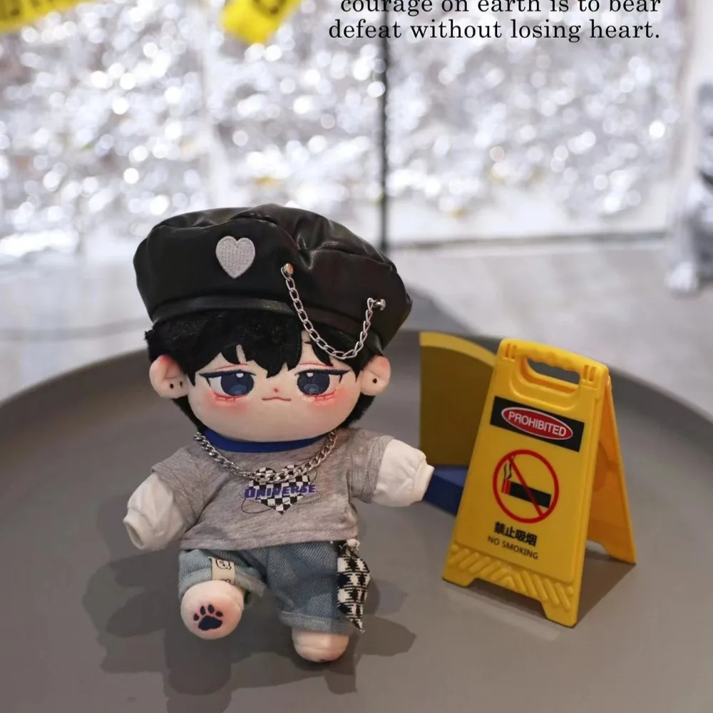 1 conjunto de roupas de boneca de pelúcia de 20cm, uniforme escolar de lazer, acessórios de bonecas, bonecas ídolo, jogo de festa sentado, presente, brinquedos diy