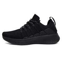 Men's Mi 2 Second-Generation Fishbone Mesh Soft-Soled, Slip-Resistant Knitted Casual All-Match Athletic Shoes.