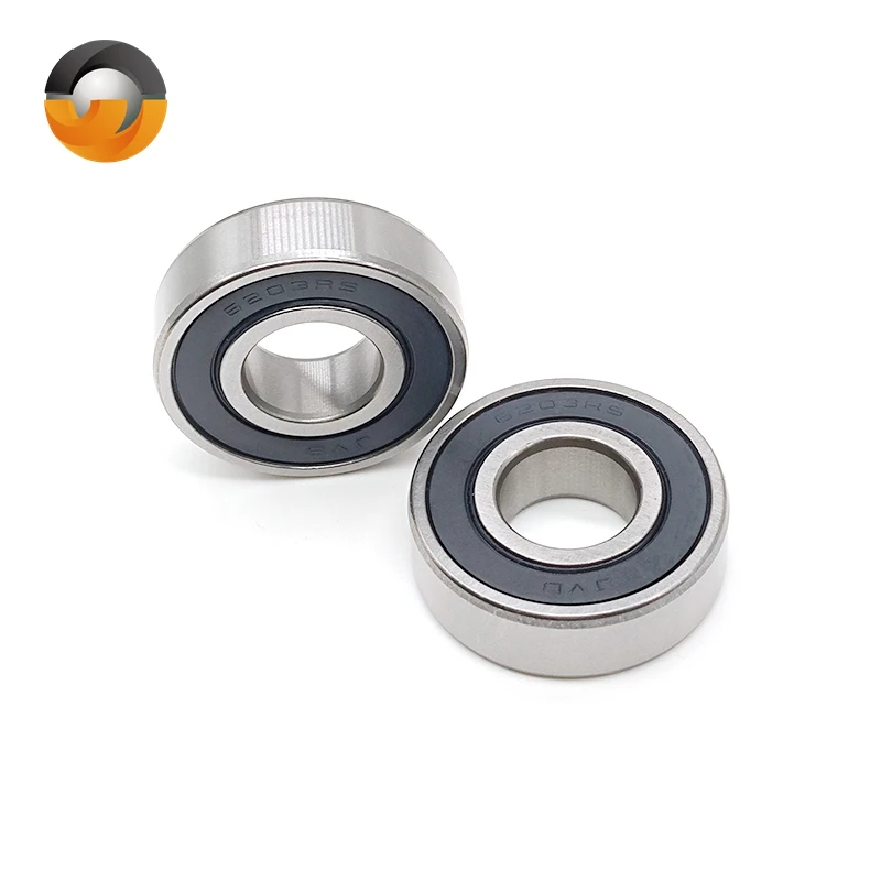 6203 2RS Bearing 17x40x12mm 2Pcs Chrome Steel ABEC-7 Deep Groove Ball Bearing 6200RS 6201RS 6202RS 6000RS 6002RS Sealed Bearings