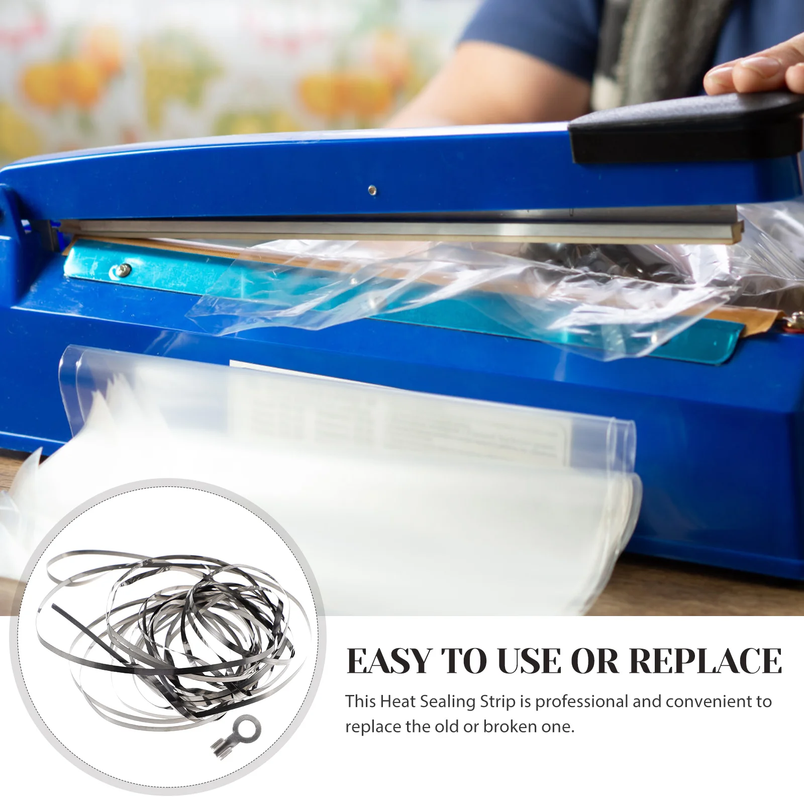 Sealer Heating Strips Machine Parts Wire Element Pulse For Hand Sealing Nichrome Elements