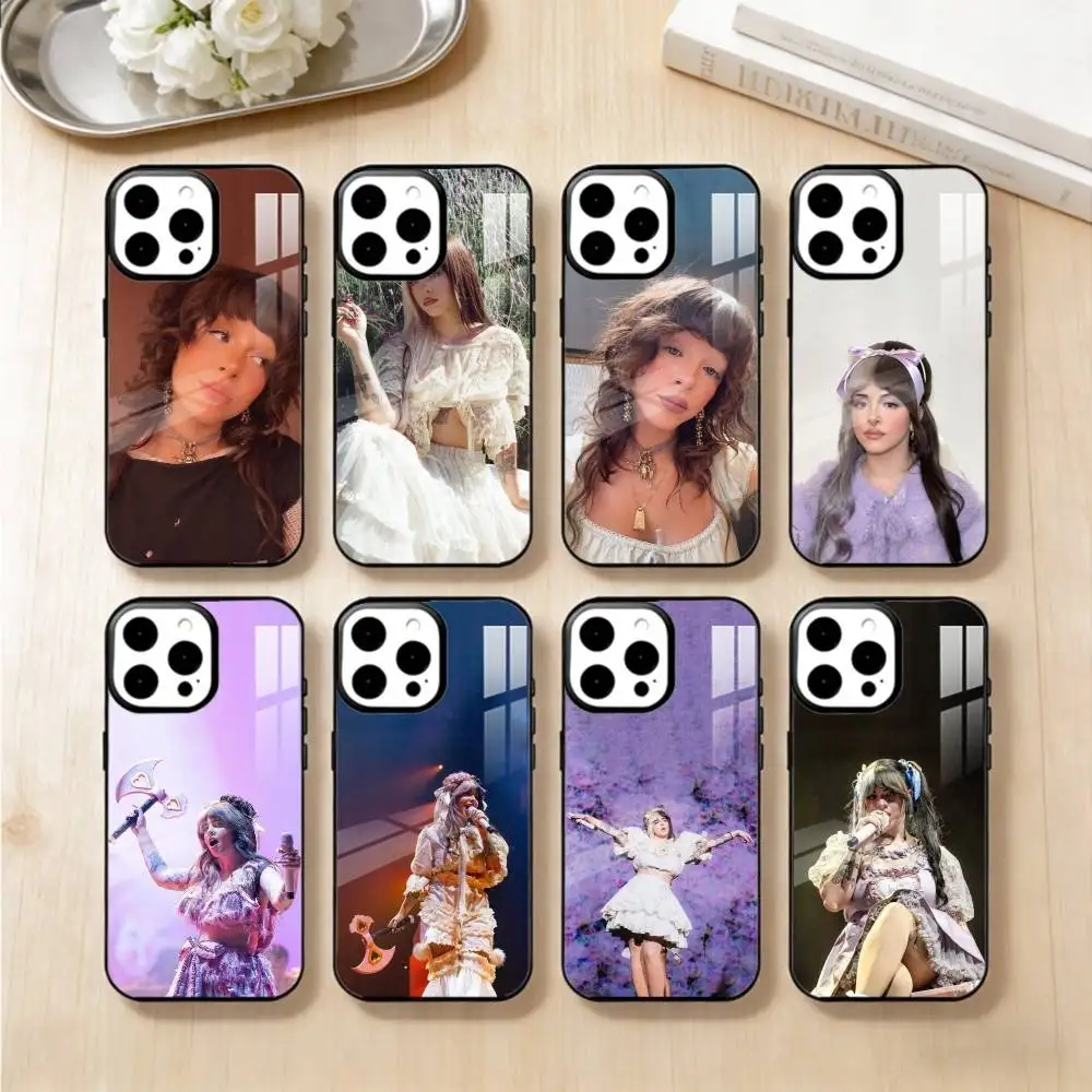 

Singer M-Melanie M-Martinez Phone Case For iPhone 14,16,15,13,17,12,Plus,Pro,Max Magnetic For Magsafe Frosted Cover