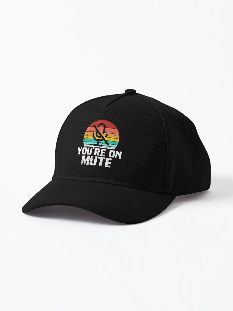 You're On Mute Baseball Cap Icon New Hat Gentleman Hat Hood Women's Beach Visor Men's