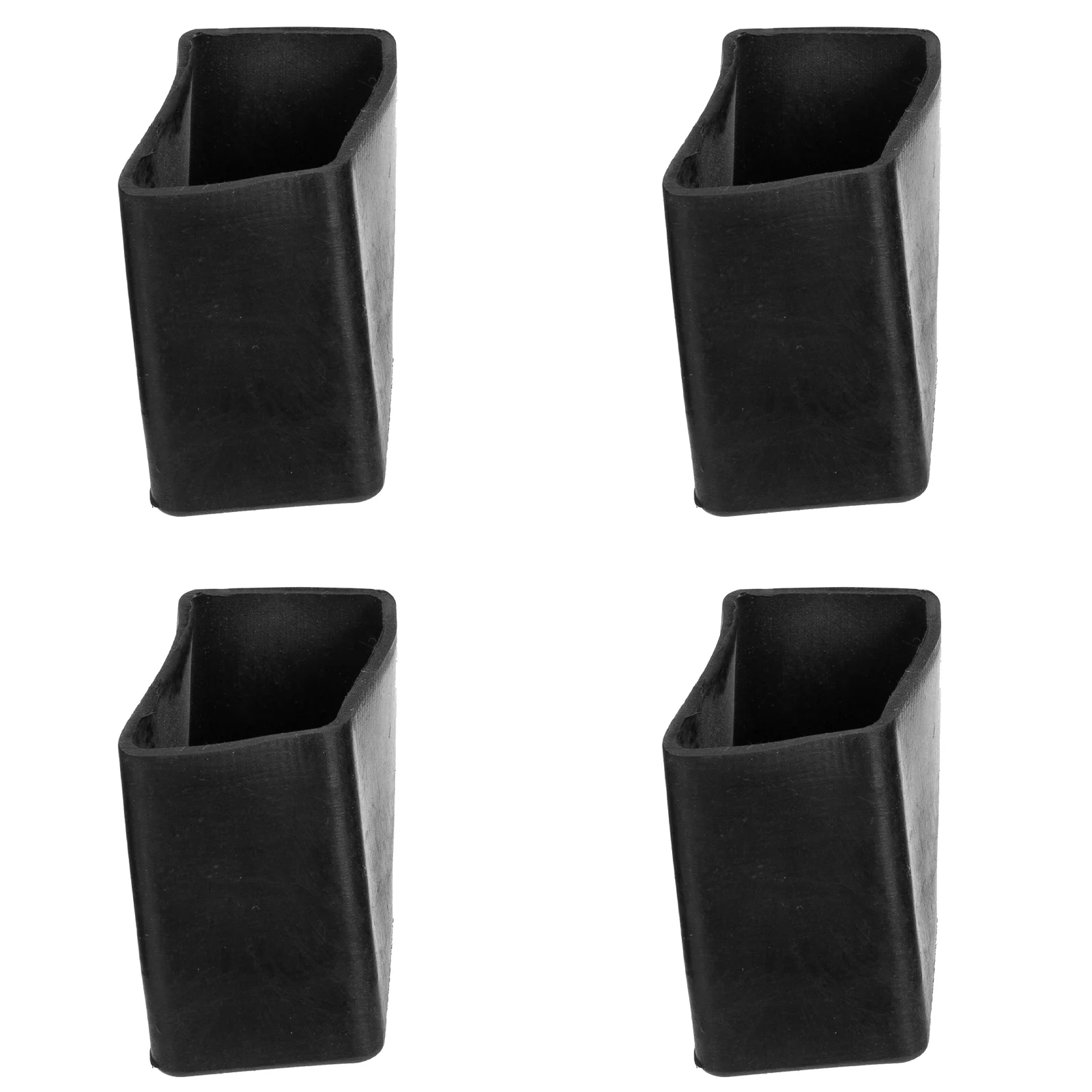 4 Pcs Ladder End Caps Foot Cover Bumper Fittings Chair Leg Floor Protectors Mittens