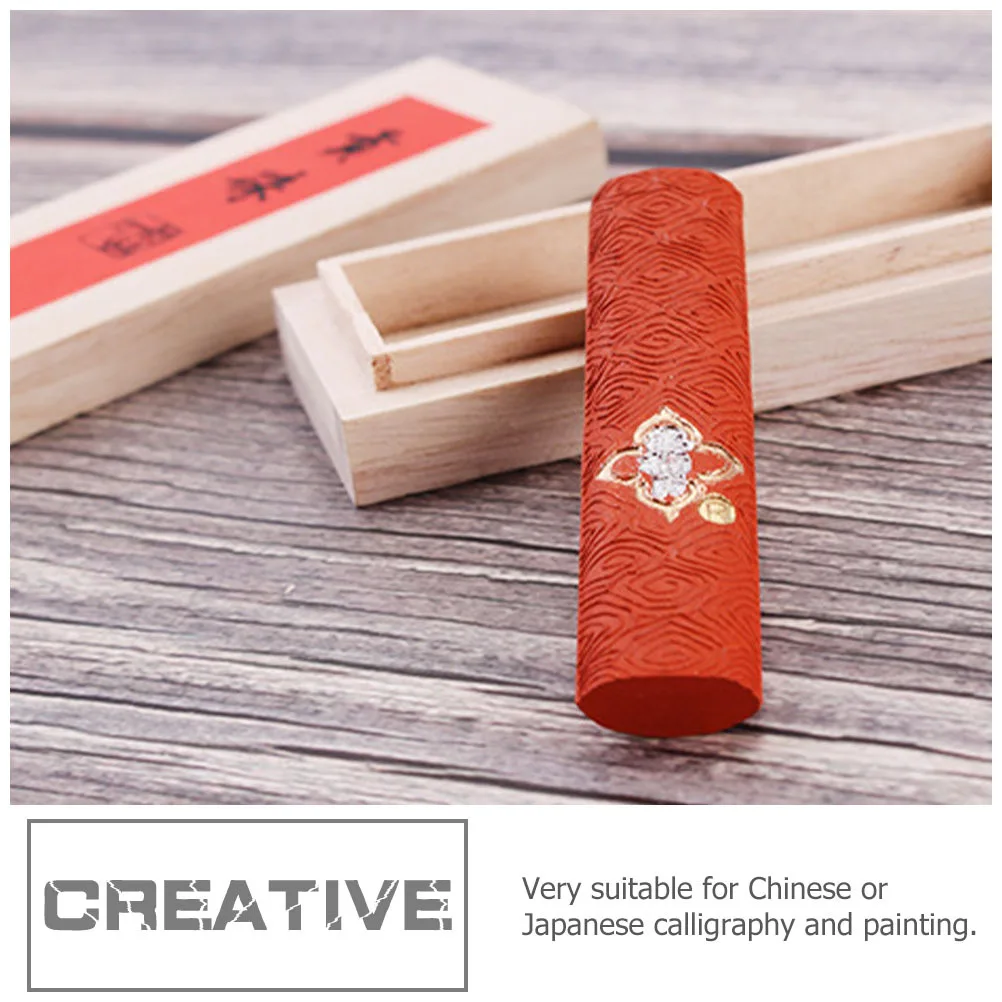 

Chinese Style Stick Natural Ink Block For Beginners Calligraphy Painting Tool Student Stationery Ink Grinding Supply Teaching