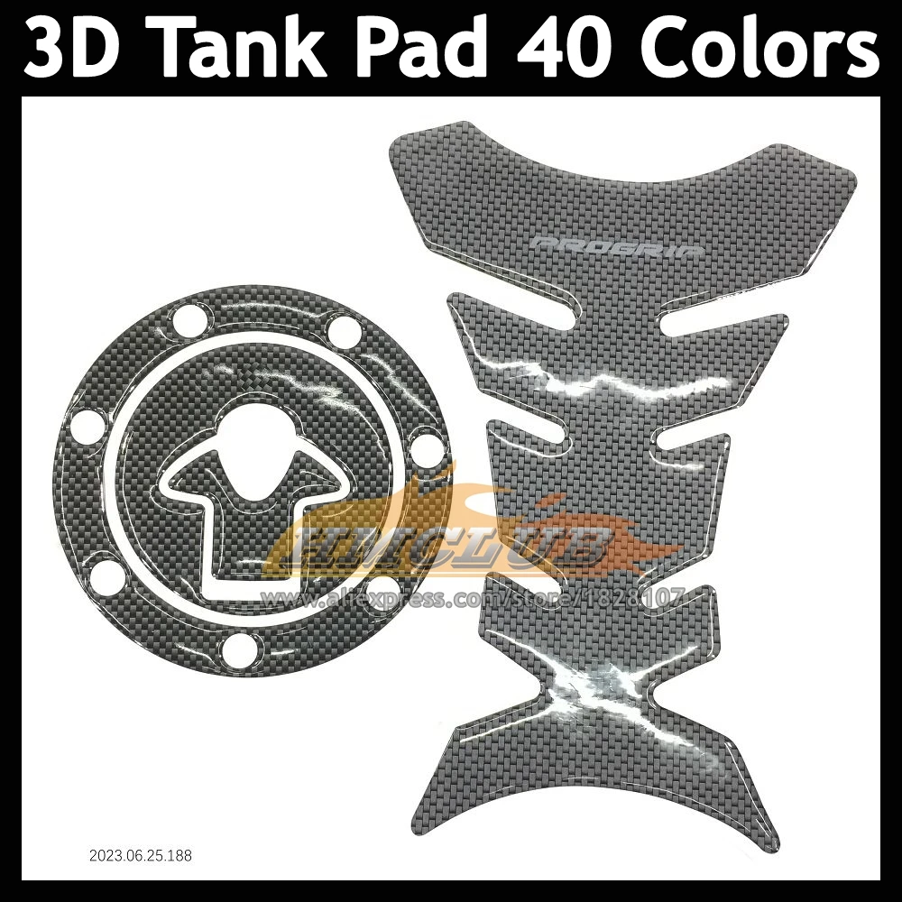 3D Carbon Fiber Tank Pad For HONDA CBR-650F CBR 650 650F CBR650F 2011 2012 2013 2014 15 16 17 18 Gas Tank Cap Protector sticker