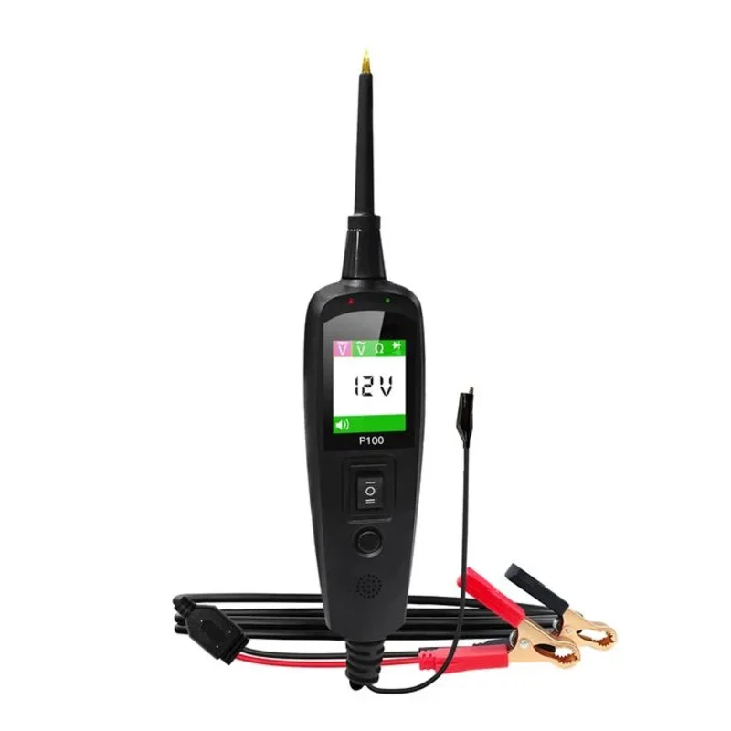 

2024 Portable Power Circuit Probe Kit Electric Tester Tool AC DC Voltage Tester Car Diagnostic Tool for All Cars Circuit Tester
