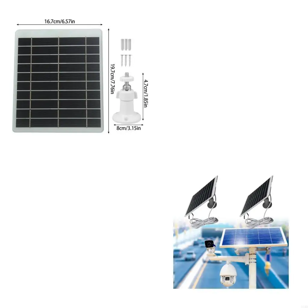 

Фотоэлектрическая панель мощностью 5 Вт, 5 В с интеллектуальным контролем тока для обеспечения безопасной зарядки