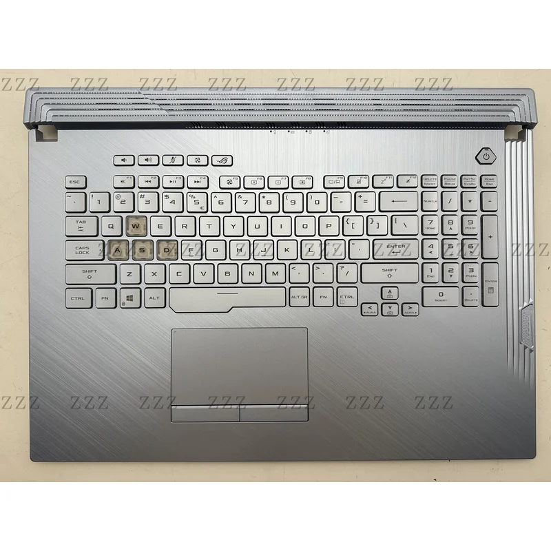 US Palmrest 8pin RGB Backlit keyboard only for Asus G731GU GL731GU G712L