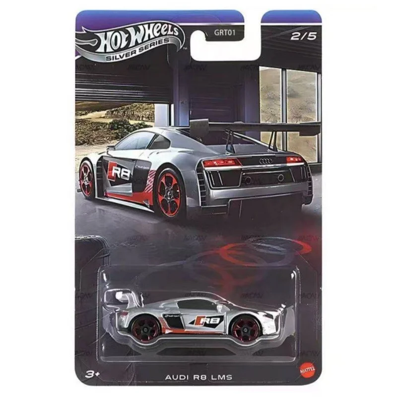 New Hot Wheels Silver Series Audi Set GRT01 1:64 Metal Alloy Diecast Car Models Collectible Boy's Birthday Gift From Audi Fans view 3
