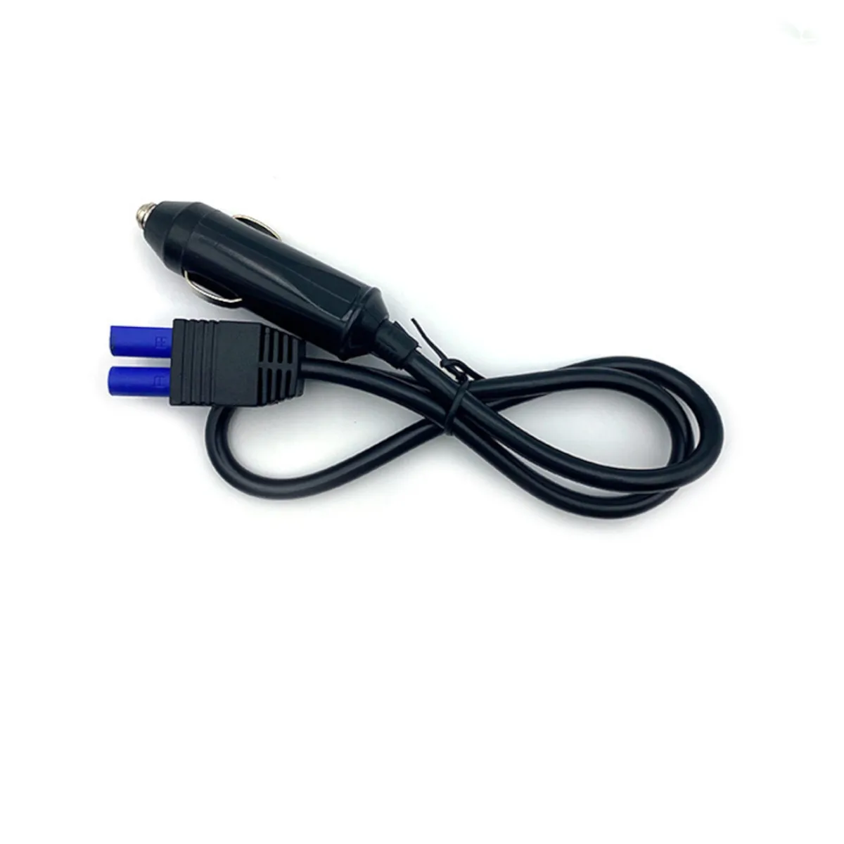 60cm Car Emergency Battery Booster Portable Jump Starter Cable Cigarette Lighter Plug to EC5 Female Adapter Cord