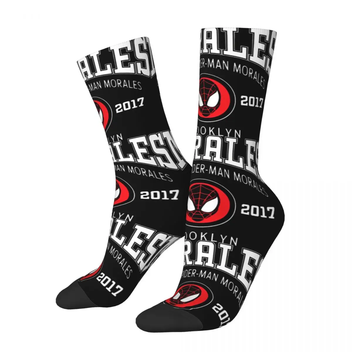 MORALES Deadpool & Wolverine Socks Korean Stockings Men Comfortable Outdoor Sports Socks Autumn Design Anti-Slip Socks