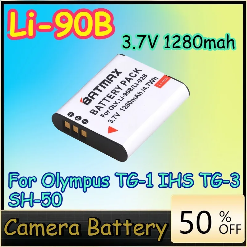 3.7V 1280Mah Li-90B…