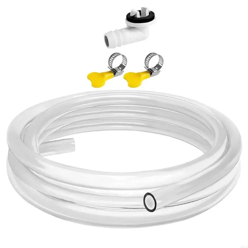 M6CB كفاءة مكيف هواء تصريف أنبوب المنزل أجهزة الجهاز جزء البلاستيك أنبوب تصريف