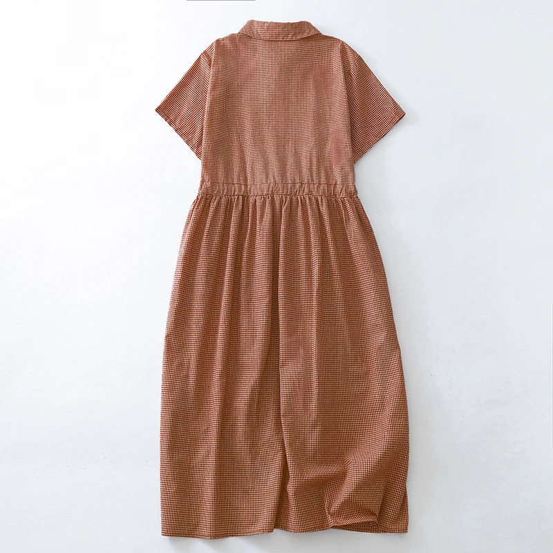 Cotton Short Sleeve Vintage Pl - Summer Clothing Drawing review and price
