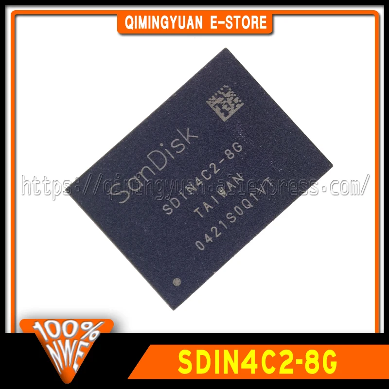 5~10PCS/LOT SDIN4C2-8G BGA 100% New Spot stock