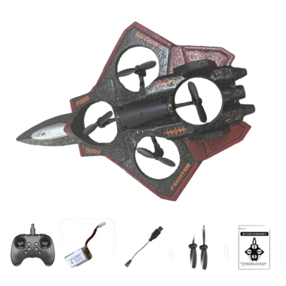 

EPP Foam Remote Control Foam Fighter Gravity Sensing Rechargeable Glider Flying Helicopter Toy Durable Portable