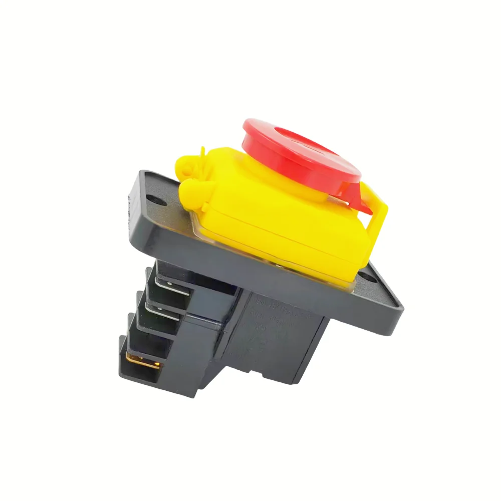 CK5-11 AC250V 6-Pin Start Stop No Volt Release Push Button Switch Common to woodshop and Metalwork Machines