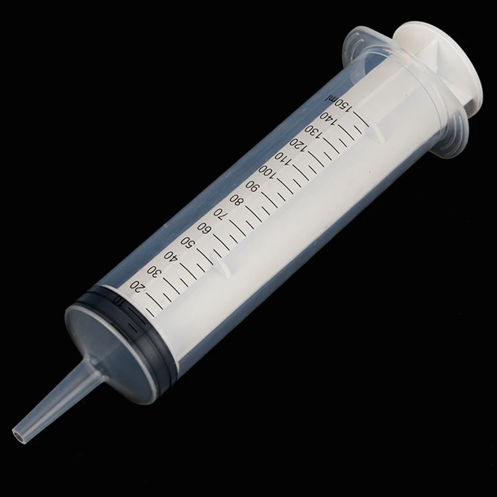 60-150ml Measuring Syringe Glue Filling Plastic Syringe Nutrient Sterile Without Needle Watering Refilling for Animal Feeding