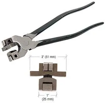 Alicate para placa de vidro