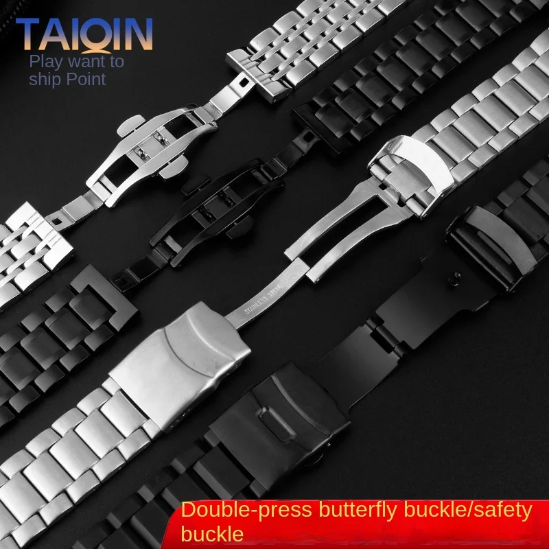 metal watch band For Casio GA100 GA110 120 5600 5610 Darth Vader strap small square DW5600 GW-M5610 Stainless steel watch strap