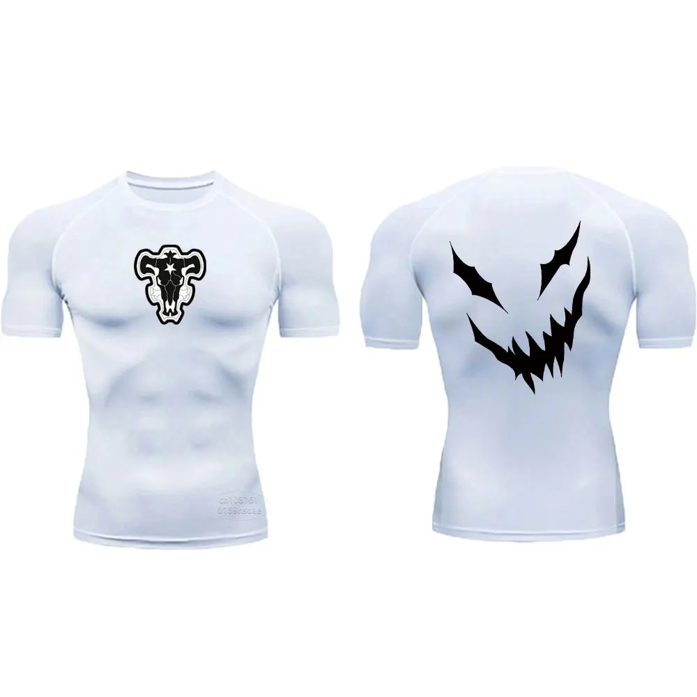 قميص أنيمي للرجال للياقة البدنية ، تي شيرت سريع الجفاف ، صالة ألعاب رياضية ، كرة سلة ، توب غير رسمي ، تخفيضات كبيرة ، رياضات ، صيف ، way