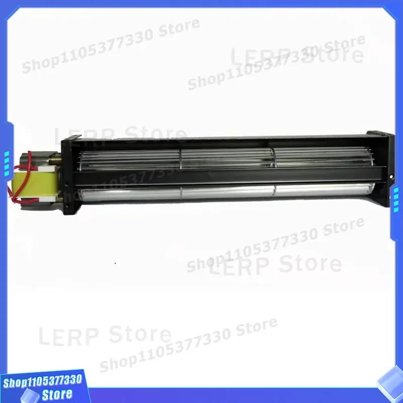 50mm Cross Flow Fan 220V AC Tangential Blower Impeller Cooling Ventilation Motor for Air Conditioner Heater Industrial