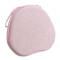 Para AirPods Max Funda para auriculares EVA Bolsa de almacenamiento de dibujos animados Auriculares supraaurales Funda protectora a prueba de golpes - Rosa