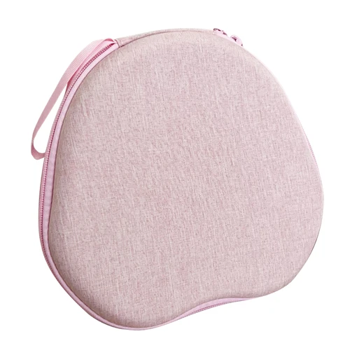 Para AirPods Max Funda para auriculares EVA Bolsa de almacenamiento de dibujos animados Auriculares supraaurales Funda protectora a prueba de golpes - Rosa