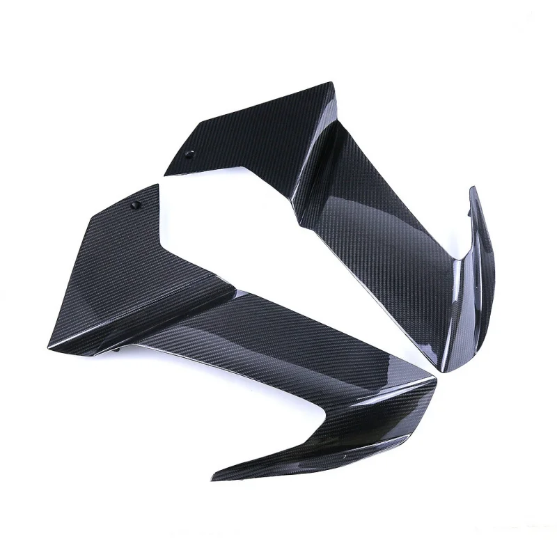 

ПрименимоAprilia AporiaRS660 Модификация аксессуаров для мотоциклов Боковой обтекатель рамы из углеродного волокна