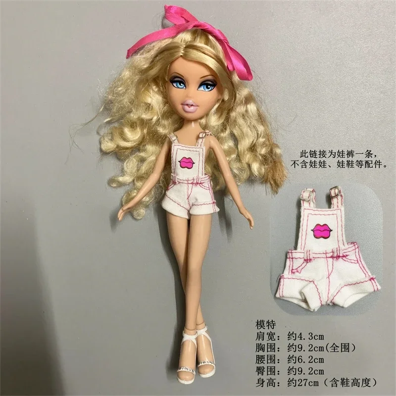 30cm Monstering High Doll for Bratzes doll Dressing Soft Casual Wear Handmade Clothes Outfit Doll Clothing Girl Toys